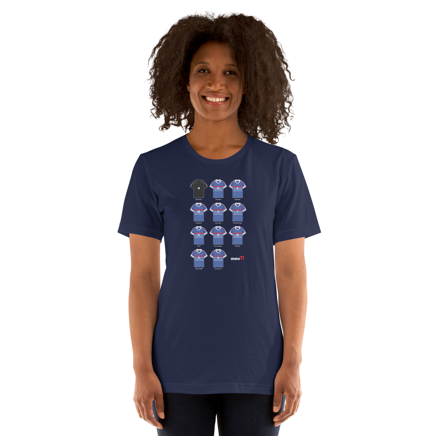 T-shirt França 98 - Campeã do Mundo
