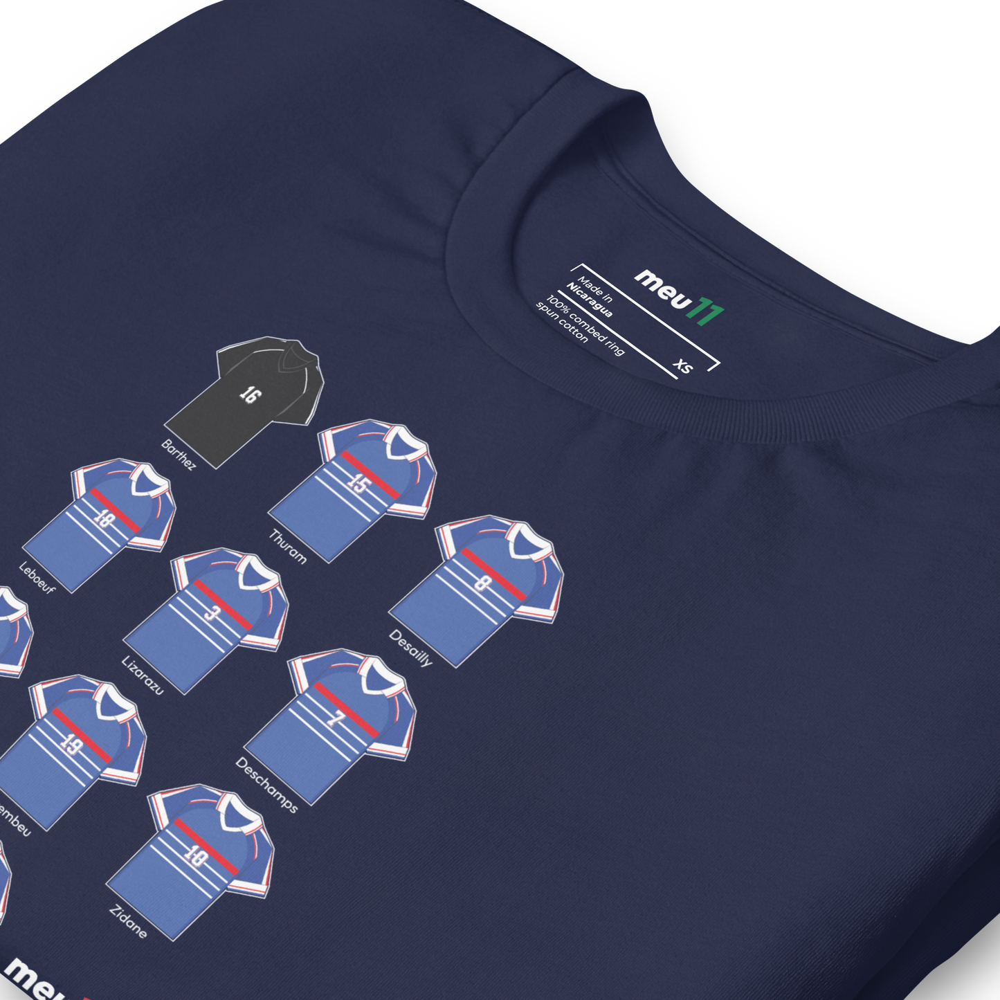 T-shirt França 98 - Campeã do Mundo